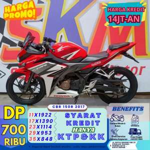 Jual bekas DP 700 free servis slma angsrn CBR 2017 cash crest,lokasi di Jakarta Selatan