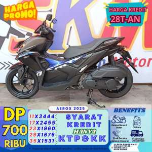 Jual bekas Dp 700rb bawa pulang aerox alpha 2025,lokasi di Bogor Kota