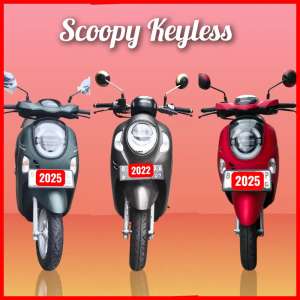 Jual bekas Dp 700rb Honda Scoopy stylish ktp daerah bs kredit scopy Prestige,lokasi di Jakarta Barat