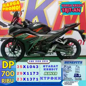 Jual bekas Dp 700rb kredit cbr150r 2019,lokasi di Bekasi Kota