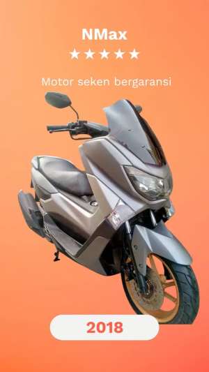 Jual bekas Dp 800rb Yamaha Nmax Connected Neo SKTP daerah bs kredit,lokasi di Jakarta Utara