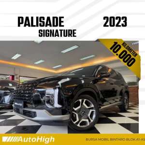 Jual bekas DP10 Km10.000 Palisade Signature 2023 Black Reg 2024 AUTOHIGH,lokasi di Jakarta Selatan