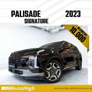 Jual bekas DP10 Km10.000 Palisade Signature 2023 Black Reg 2024 AUTOHIGH,lokasi di Tangerang Selatan Kota