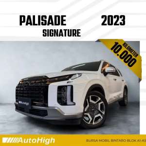 Jual bekas DP10 Km10.000 Palisade Signature 2023 White Reg 2024 AUTOHIGH,lokasi di Tangerang Selatan Kota