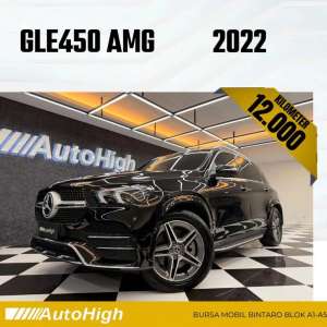 Jual bekas DP10 Km12.000 GLE450 AMG 2022 BlackGLE 450 Reg 2021 AUTOHIGH,lokasi di  