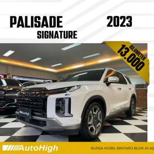 Jual bekas DP10 Km13.000 Palisade Signature 2023 White Regis 2024 AUTOHIGH,lokasi di Tangerang Selatan Kota