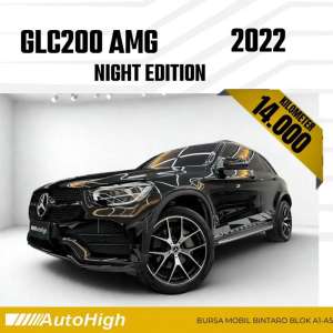 Jual bekas DP10 Km14.000 GLC200 AMG 2022 BlackGLC 200 Reg 2021 AUTOHIGH,lokasi di Jakarta Selatan