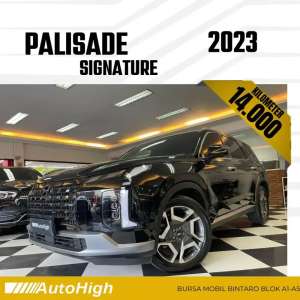 Jual bekas DP10 Km14.000 Palisade Signature 2023 Black Reg 2022 AUTOHIGH,lokasi di Jakarta Selatan