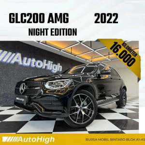 Jual bekas DP10 Km16.000 GLC200 AMG 2022 BlackGLC 200 Reg 2023 AUTOHIGH,lokasi di Jakarta Selatan