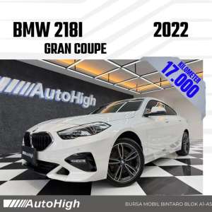 Jual bekas DP10 Km17.000 218i Gran Coupe 2022 White Reg 2023 AUTOHIGH,lokasi di Jakarta Selatan