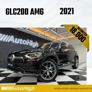 Jual bekas DP10 Km18.000 GLC200 AMG 2021 BlackGLC 200 Reg 2022 AUTOHIGH,lokasi di Jakarta Selatan