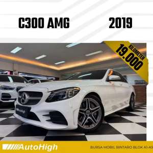 Jual bekas DP10 Km19.000 C300 AMG 2019 WhiteE300 Reg 2018 AUTOHIGH,lokasi di Jakarta Selatan
