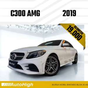 Jual bekas DP10 Km19.000 C300 AMG 2019 WhiteC200 Reg 2020 AUTOHIGH,lokasi di Jakarta Selatan