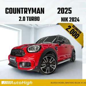 Jual bekas DP10 Km2.000 Mini Cooper S Countryman 2024 Red Reg 2025 AUTOHIGH,lokasi di Tangerang Selatan Kota