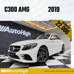 Jual bekas DP10 Km22.000 C300 AMG 2019 White Reg 2021 AUTOHIGH,lokasi di Jakarta Selatan