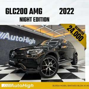 Jual bekas DP10 Km24.000 GLC200 AMG 2022 BlackGLC 200 Reg 2020 AUTOHIGH,lokasi di Jakarta Selatan