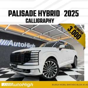Jual bekas DP10 Km3.000 Palisade HEV Hybrid Calligraphy 2025 White AUTOHIGH,lokasi di Tangerang Selatan Kota