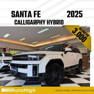 Jual bekas DP10 Km3.000 Santa Fe Hybrid Calligraphy 2025 Reg 2024 AUTOHIGH,lokasi di Jakarta Selatan
