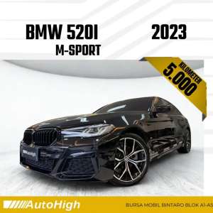 Jual bekas DP10 Km5.000 520i M-Sport 2023 Black Reg 2024 AUTOHIGH,lokasi di Tangerang Selatan Kota