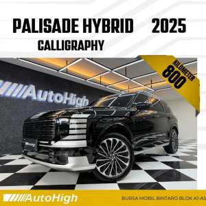 Jual bekas DP10 Km800 Perak Palisade Hybrid Calligraphy 2025 Black AUTOHIGH,lokasi di Jakarta Selatan
