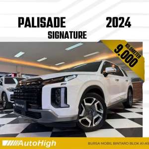 Jual bekas DP10 Km9.000 Palisade Signature 2024 WhiteXRT Reg 2023 AUTOHIGH,lokasi di Jakarta Selatan