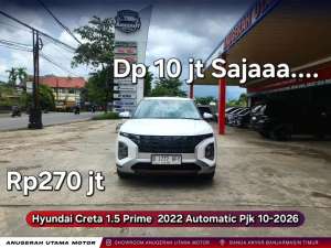 Jual bekas Dp10jt Hyundai Creta Prime 2022 Automatic,lokasi di  ,Banjarmasin Kota