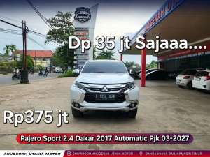 Jual bekas Dp35jt Pajero Sport Dakar 2017 Automatoc Pjk03-2027,lokasi di  