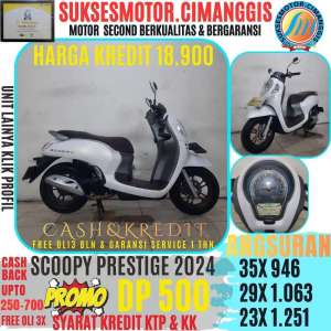 Jual bekas DP500 SCOOPY PRESTIGE CASHBACK UPTO700RIBUAN FREE OLI3X SUKSESMOTOR,lokasi di Jakarta Barat