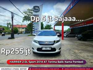 Jual bekas Dp5jt HARRIER 2014 AT Terima Nama Pembeli,lokasi di  ,Banjarmasin Kota