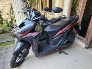 Jual bekas Dp800rb Vario 125 reteng pisah hitam 2018 Gbm,lokasi di Bantul Kab.