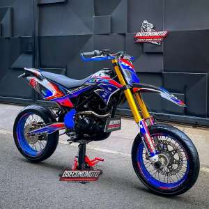Jual bekas DTRACKER 150 FULL SPEC USD REAL JUMP TRAIL SUPERMOTO TOURING TRABAS,lokasi di Jakarta Selatan