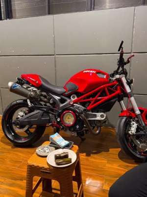 Jual bekas Ducati Monster 795 2014 Full Paper FP803cc low km,lokasi di Bandung Kab.