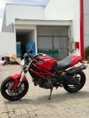 Jual bekas Ducati Monster 795 2014 Moge Full Paper FP803cc low km,lokasi di  ,Bandung Kab.