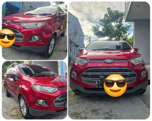 Jual bekas ECOSPORT Titanium Red 2014 Terawat Nego,lokasi di Balikpapan Kota