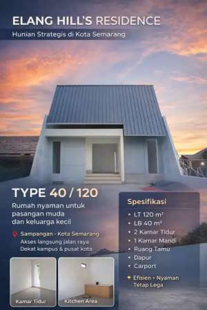 ELANG HILLS SAMPANGAN KOTA SEMARANG STRATEGIS DEKAT KOTA SEMARANG lokasi di Semarang Kota, tersedia melalui melalui situs Olx