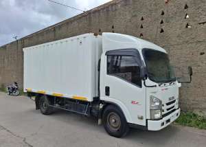 Jual bekas ELF NLR 55 Long Euro 2 Box Besi Isuzu Giga Engkel 2020,lokasi di Bandung Kab.