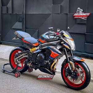 Jual bekas ER6 NMOGE 650CC ER 6N FULL SPEC BRANDED SIAP TOURING RALLY SUPERMOTO,lokasi di Tangerang Kota