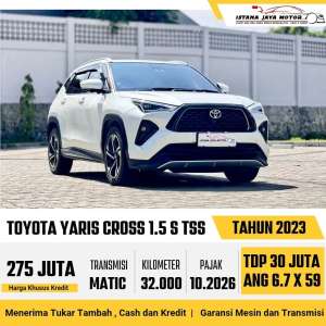Jual bekas FITUR TSS Toyota Yaris Cross S TSS 1.5 Automatic 2023,lokasi di Jakarta Selatan