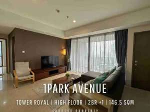 For Rent 1Park Avenue Tower Royal High Floor 2BRStudyroom with Pakubuwono View lokasi di Jakarta Selatan, tersedia melalui melalui situs Olx