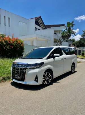Jual bekas FOR SALE ALPHARD 2.5G ATPM TAHUN 2021 SUDAH TSS FULL,lokasi di Jakarta Selatan