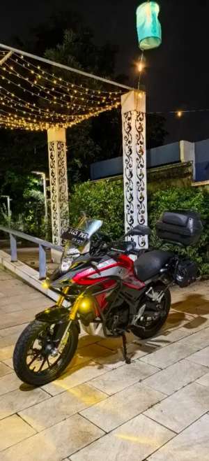 Jual bekas FOR SALE HONDA CB 150X MODIF TOURING PAJAK ON PRIBADI,lokasi di Jakarta Timur