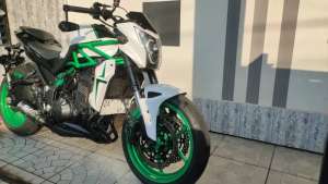 Jual bekas for sale ninja 250 full modifikasi limbah moge,lokasi di Banjarmasin Kota