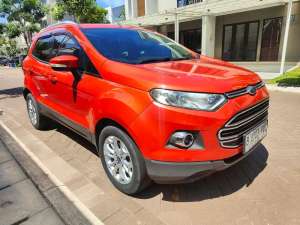 Jual bekas FORD ECOSPORT TITANIUM 2014 ORANGE,lokasi di Jakarta Selatan