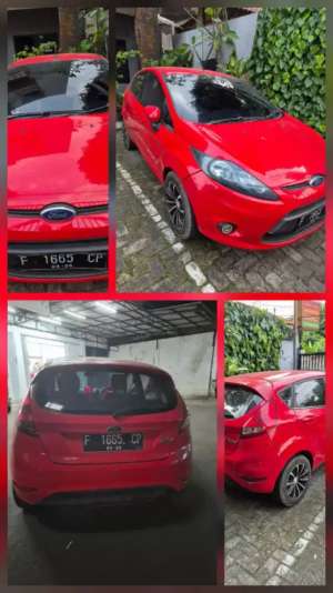Jual bekas Ford fiesta 1.4at trend 2011 merah off3x.bisa tt motor,lokasi di Jakarta Utara
