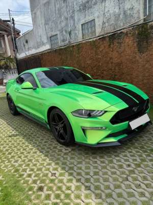 Jual bekas Ford Mustang GT 5.0 2018 Hijau Green 2017 Mustang 2019 Jual Cepet Bu,lokasi di Surakarta Kota