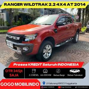 Jual bekas Ford Ranger Wildtrak DC 4x4 Matic 2014 ANTIK Bisa Kredit Triton,lokasi di Surakarta Kota