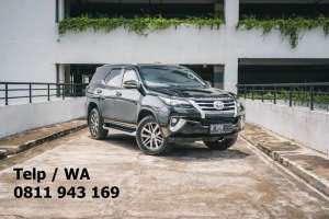 Jual bekas Fortuner toyota 2017 vrz trd 2018 2019 hitam,lokasi di Jakarta Barat
