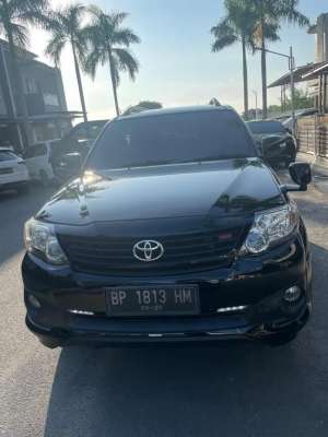 Jual bekas Fortuner TRD G Luxury 2015 Murah,lokasi di Batam Kota