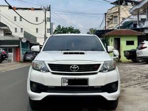 Jual bekas Fortuner TRD VNT Diesel AT 20142015 2.5 G Solar Matic BG Turbo,lokasi di Palembang Kota