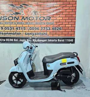 Jual bekas FREE BBN YAMAHA FAZZIO HYBRID KEYLESS 125 TAHUN 2024 BIRU GLOSSY,lokasi di Tangerang Selatan Kota